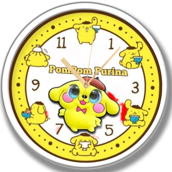 PomPom Purin clock - Picture 2 of 2